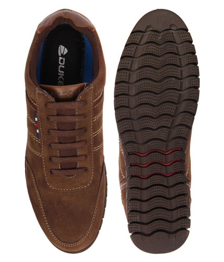 Duke Lifestyle Brown Casual Shoes Buy Duke Lifestyle