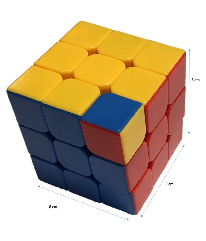 Imported Rubik's cube 3X3 stickerless speed edition - Buy ...