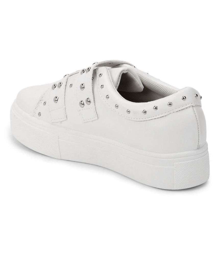 truffle collection white casual sneakers