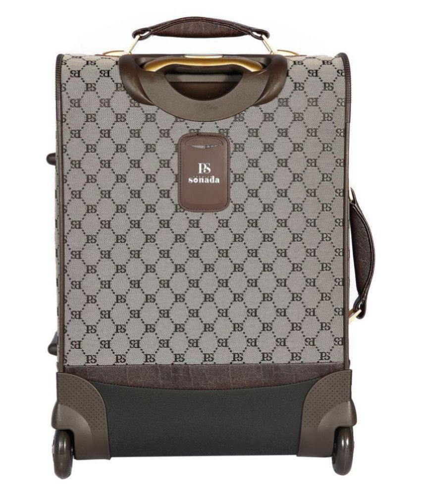 Premium Sonada Beige S (Below 60cm) Check-in Soft PS86020-20T Luggage ...