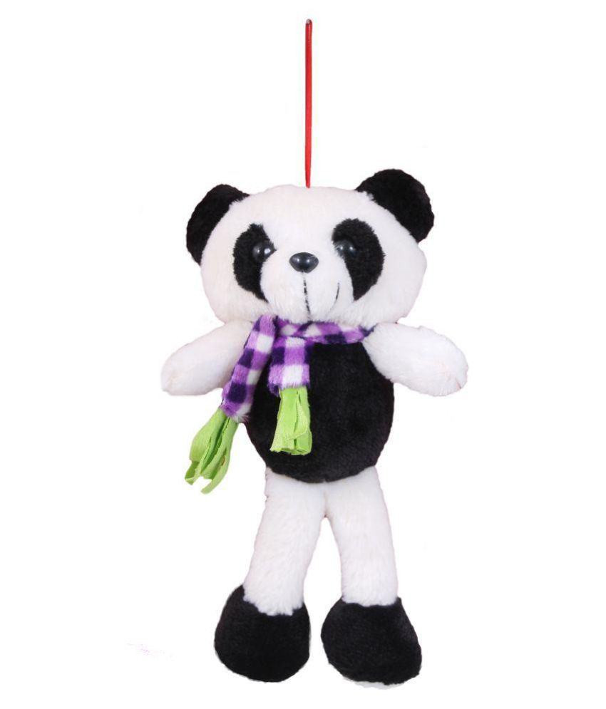     			Tickles Car Hanging Panda Soft Stuffed Plush Animal Toy for Kids Birthday Gifts  (Color: Black & White Size: 25 cm)