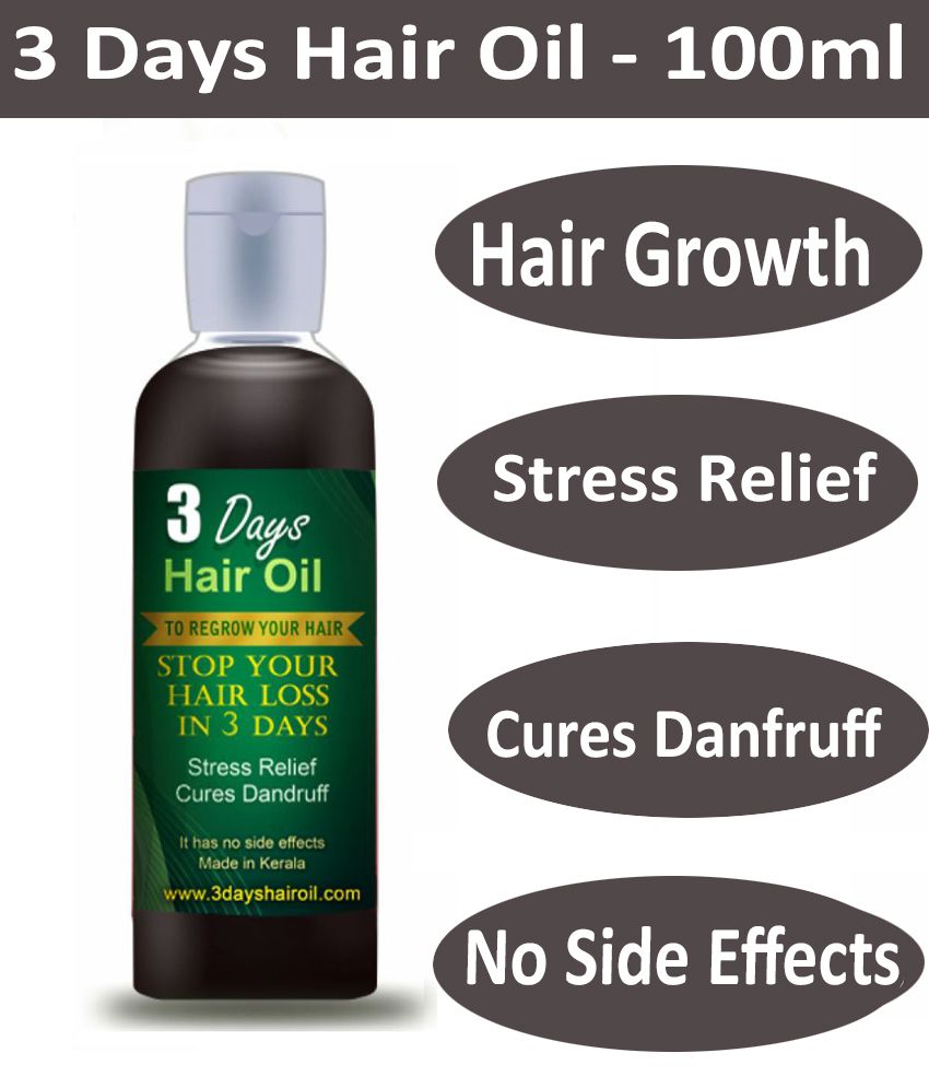 Weshopie 3 Days Hair Oil 100 ml for Hair Growth, Stress Relief : Buy  Weshopie 3 Days Hair Oil 100 ml for Hair Growth, Stress Relief at Best  Prices in India - Snapdeal