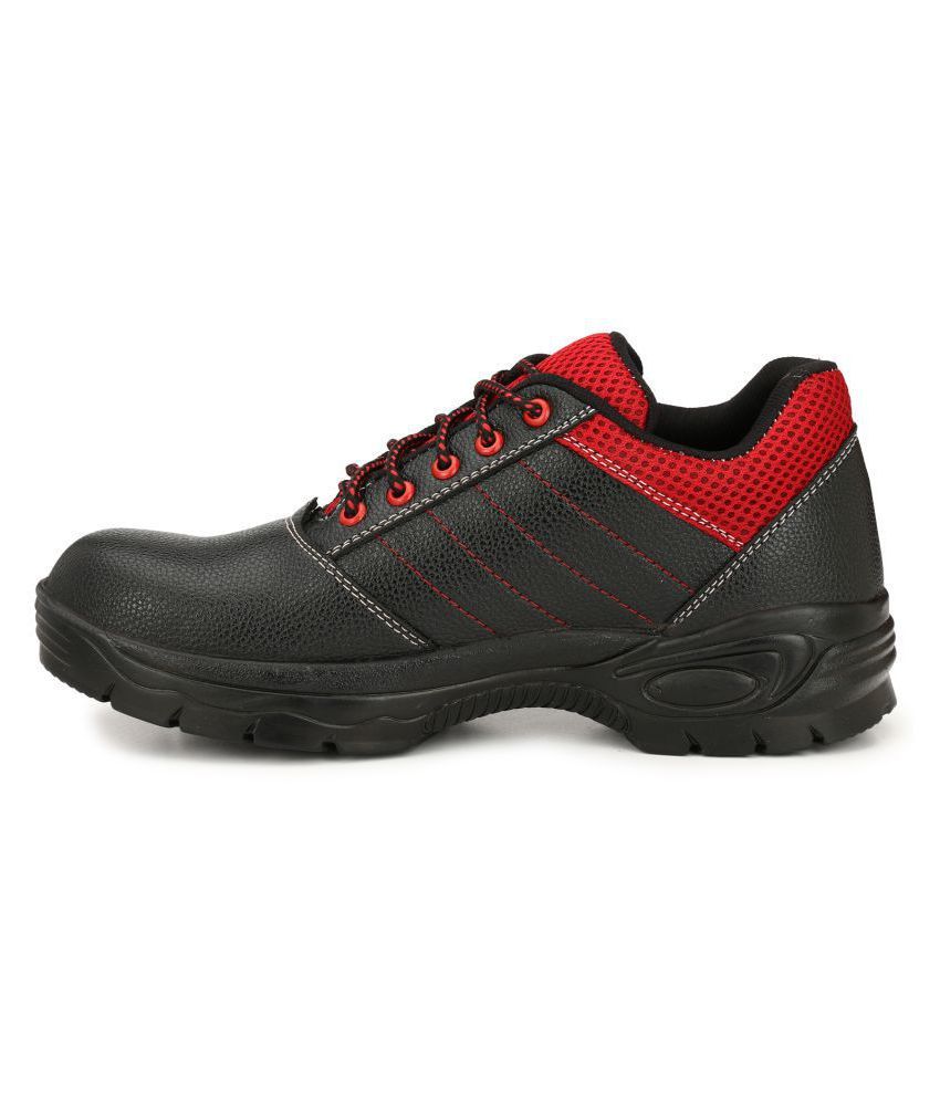 Buy Eego Italy Sporty Black Safety Shoes Online at Low Price in India