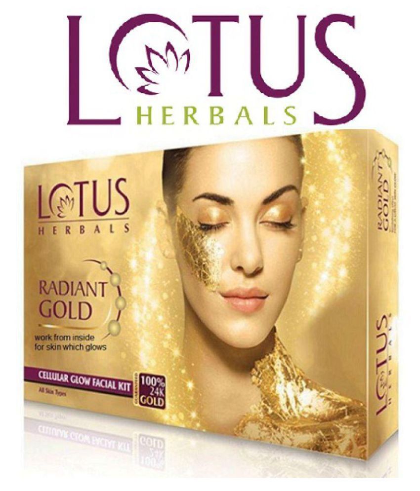 lotus cellular glow facial kit