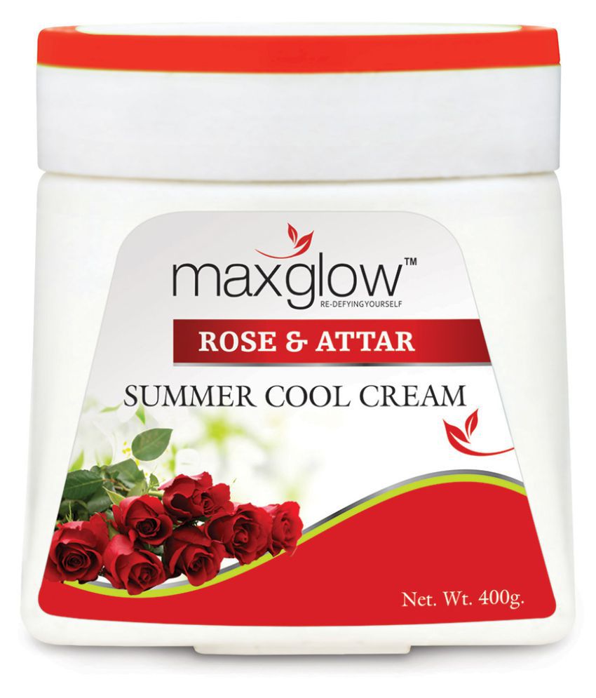     			MaxGlow ROSE & ATTAR SUMMER COOL CREAM - 400 GM Day Cream 400 gm