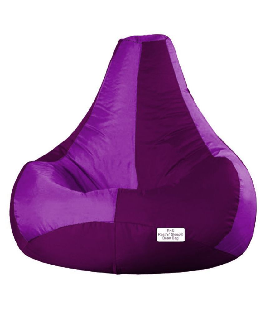 RestnSleep XXL Bean Bag Filled Filler with Beans Chair
