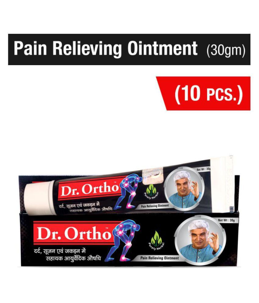 Dr. Ortho Pain Relief Ointment 30gm Pack of 10 Pain Relief Balm