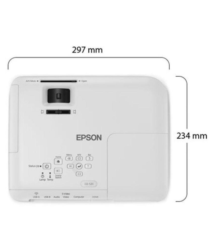 Buy Epson Eb S41 Lcd Projector 800x600 Pixels Svga Online At Best Price In India Snapdeal
