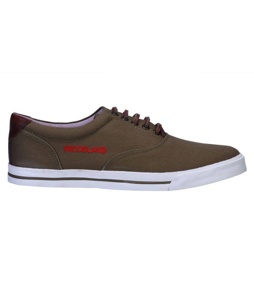 woodland olive sneakers