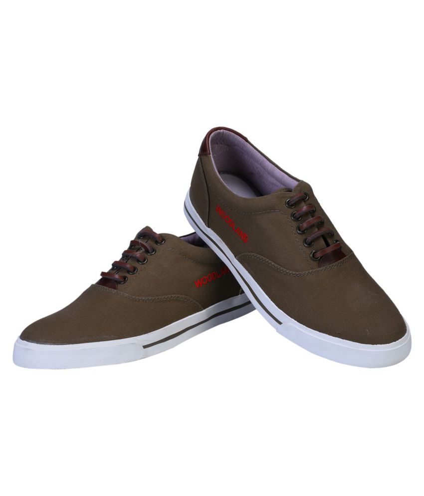 woodland olive sneakers