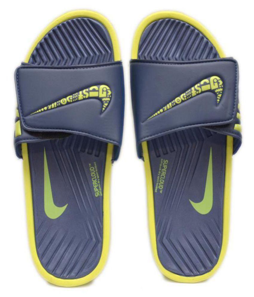 nike slides with a zipper