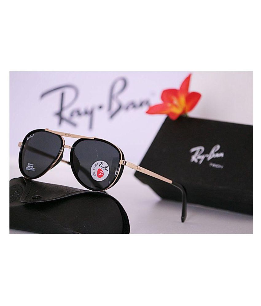 Ray Ban Avaitor Black Aviator Sunglasses ( ) - Buy Ray Ban Avaitor Black Aviator Sunglasses ( RB4413 ) Online at Low Price - Snapdeal