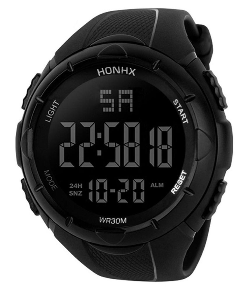 Men Boy Sports Watches LED Electronic Digital Watch Waterproof Wristwatch Buy Men Boy Sports
