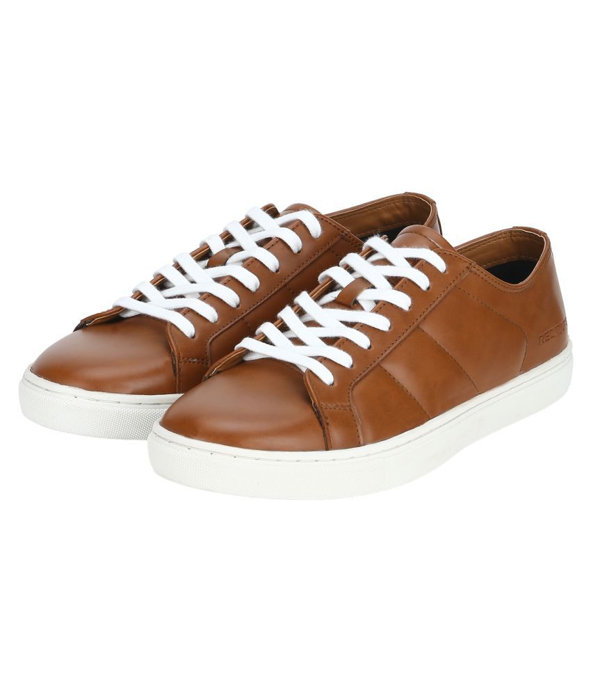 red tape men tan sneakers