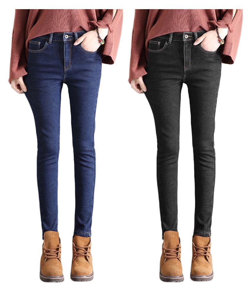 ladies simple jeans