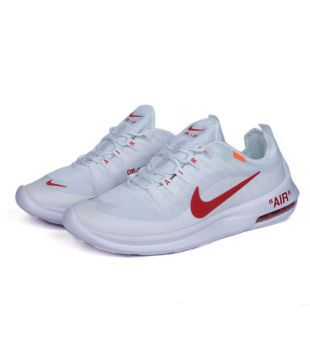 nike air max axis off white running shoes