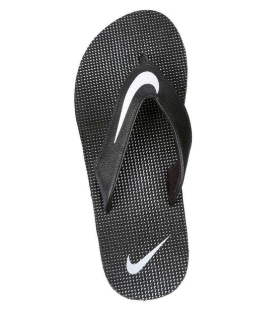 nike black thong flip flop