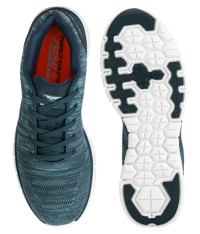 red tape blue shoes