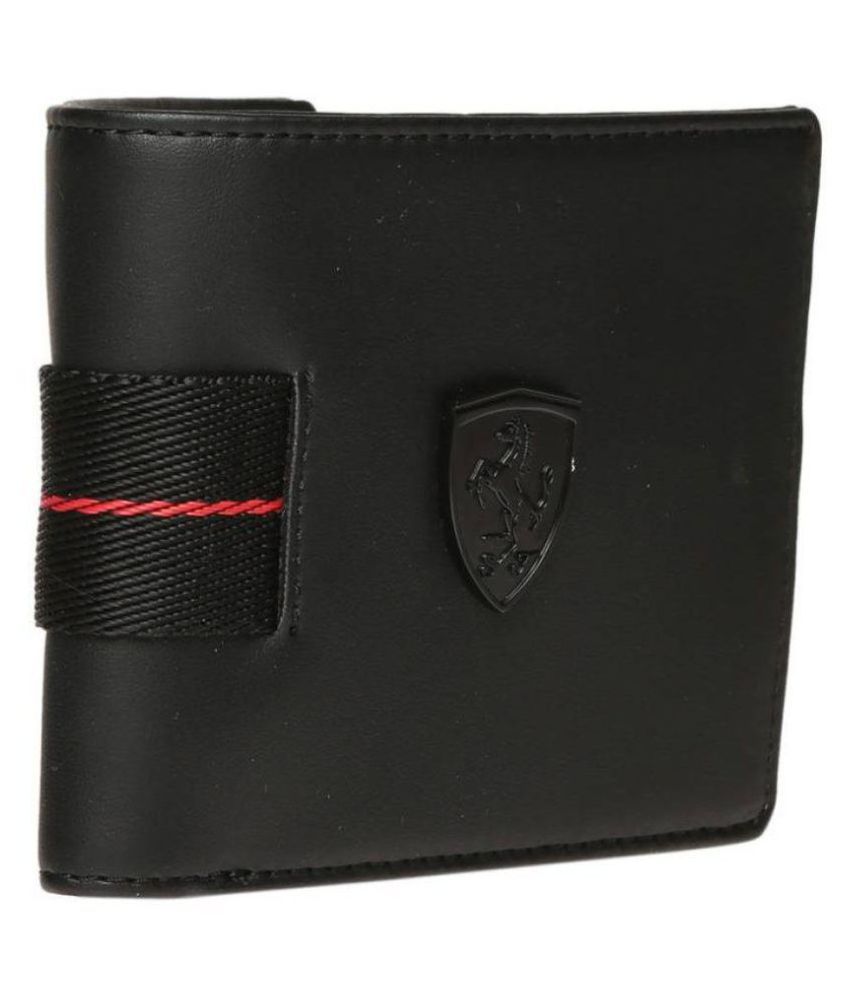 Puma Leather Black Casual Regular Wallet: Buy Online at Low Price in ...