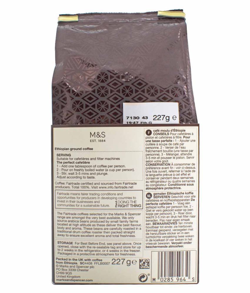 Marks & Spencer Ground Coffee 227 gm Buy Marks & Spencer