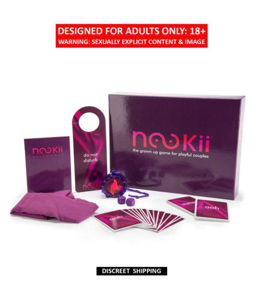 Nookii The Grown Up Adult Party Bedroom Game For Couples Imported From United Kingdom