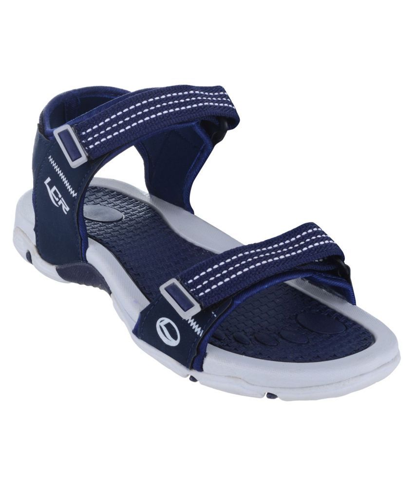 Lancer EARTH-21NBL-LGR Navy Floater Sandals - Buy Lancer EARTH-21NBL-LGR Navy Floater Sandals 