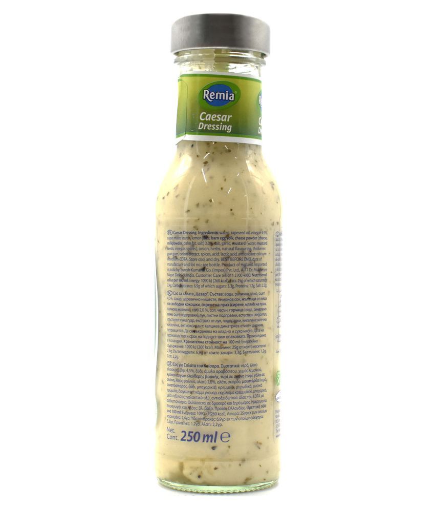 Remia Salad Dressing Caesar Dressing 250 gm Buy Remia Salad Dressing Caesar Dressing 250 gm at
