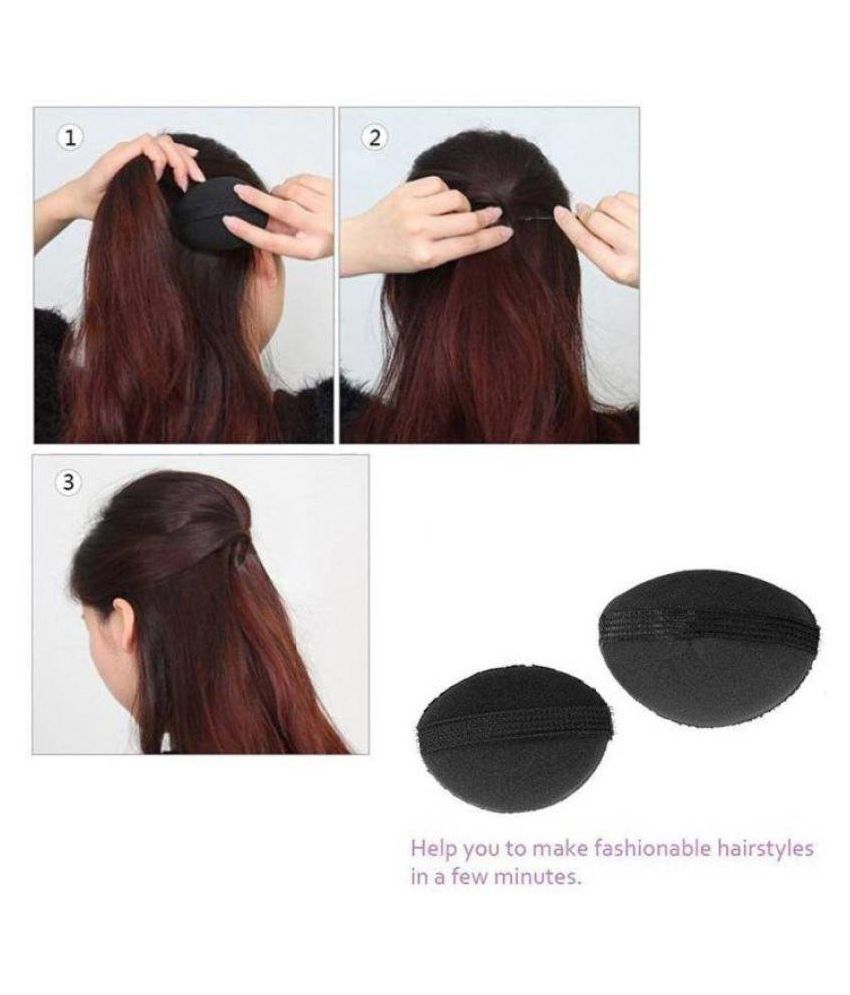 Shreeparna Hair Base Velcro Bumpits Hair Volumizer Velcro Bumpits