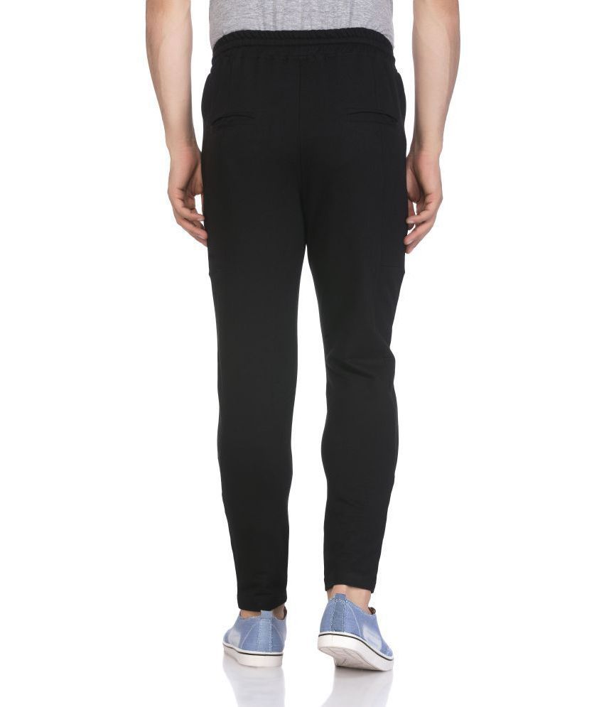 cotton blend track pants