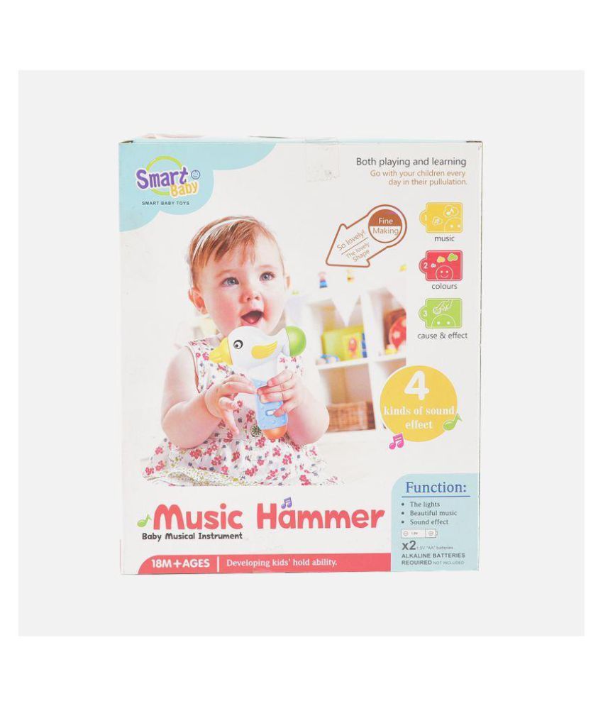 musical hammer soft toy