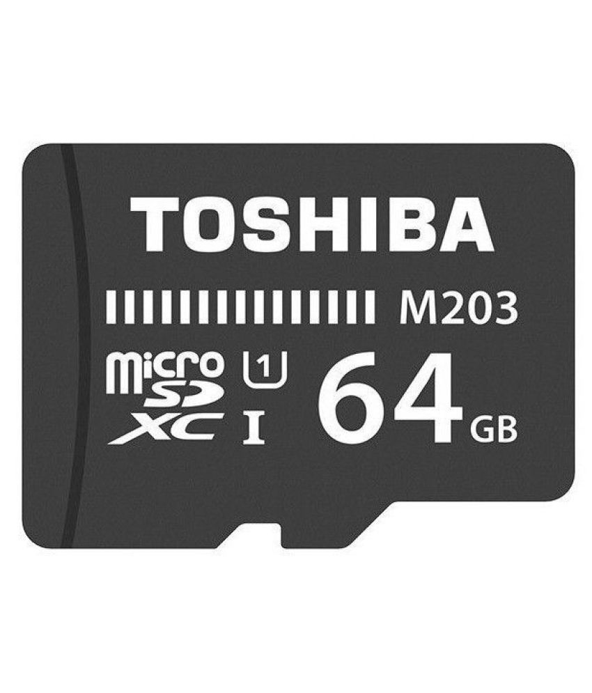     			Toshiba 64GB UHS-I U1 100MB/s CLASS 10 Micro SDXC Memory Card M203
