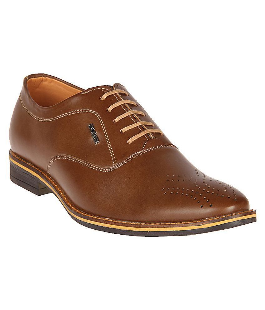 mens oxford tan shoes
