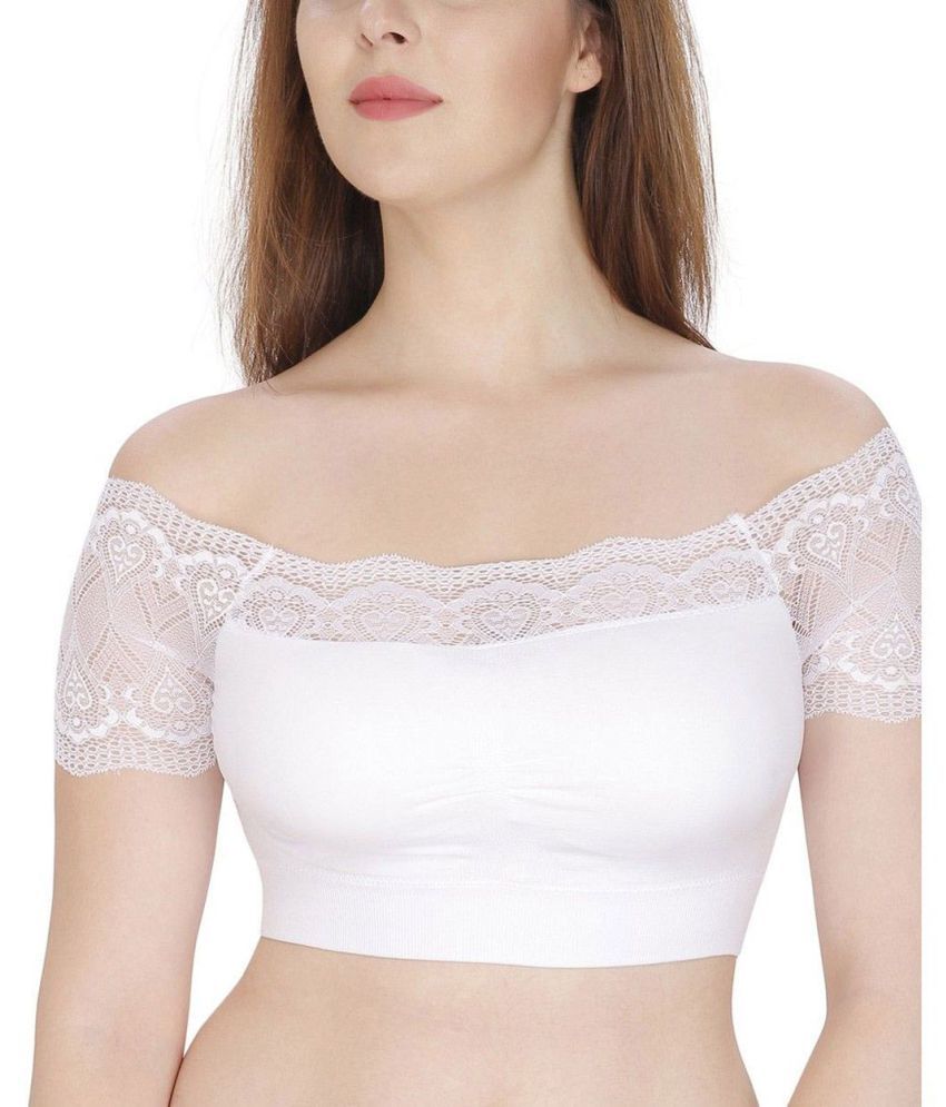 white lycra long sleeve top