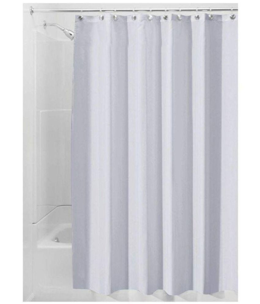     			Draperi Set of 1 Shower Curtain White 72x72