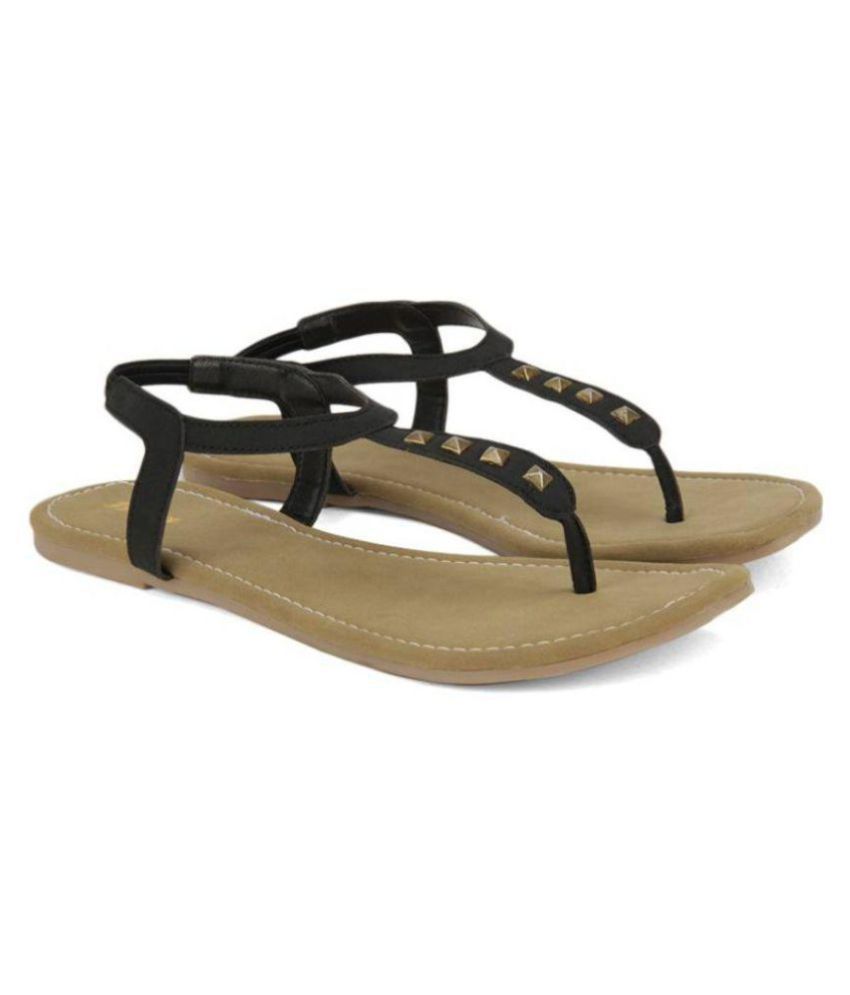 Bata Black Flats Price in India- Buy Bata Black Flats Online at Snapdeal