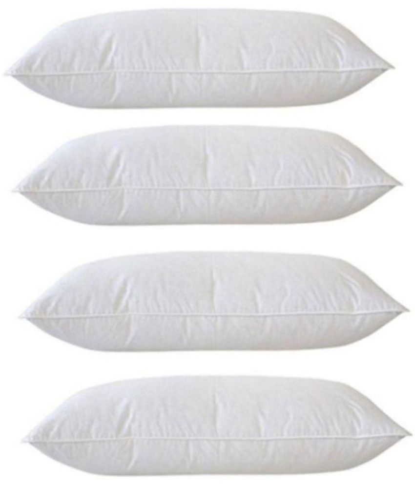 Panipat Textile Hub Set of 4 Fibre Pillow Buy Panipat Textile Hub Set