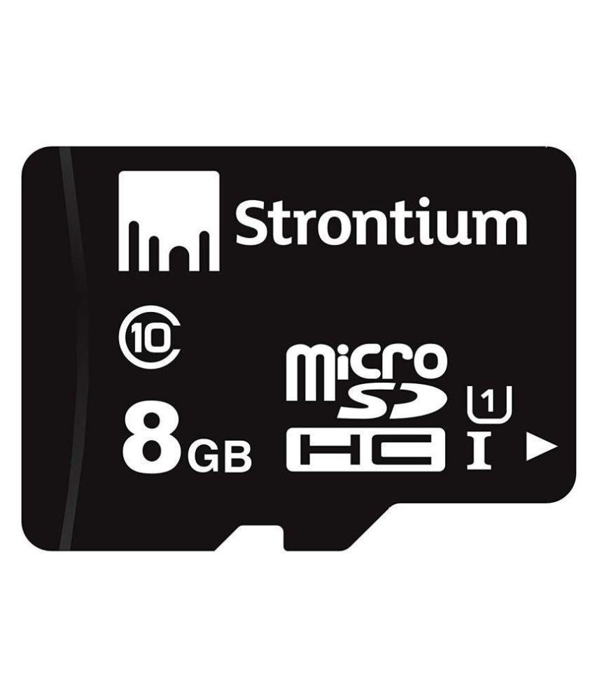 Strontium 8 GB Class 10 Memory Card Memory Cards Online at Low Prices Snapdeal India