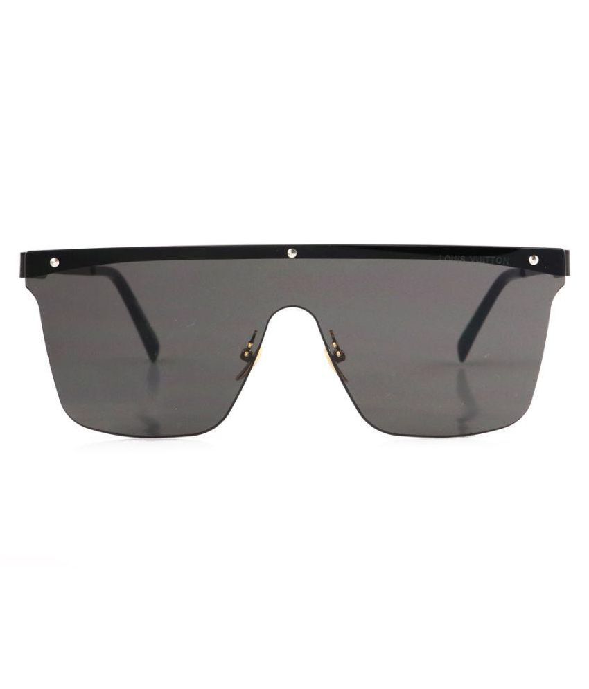 LOUIS VUITTON SUNGLASSES Black Square Sunglasses ( L0909 ) - Buy LOUIS VUITTON SUNGLASSES Black ...