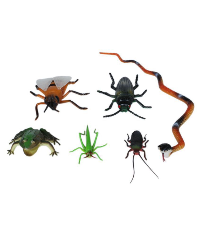 Insects and Snake Animals Plastic Toy Set - Pack Of 6 (TNGb151) -  Educational & Decorative Toys For Kids - Buy Insects and Snake Animals  Plastic Toy Set - Pack Of 6 (