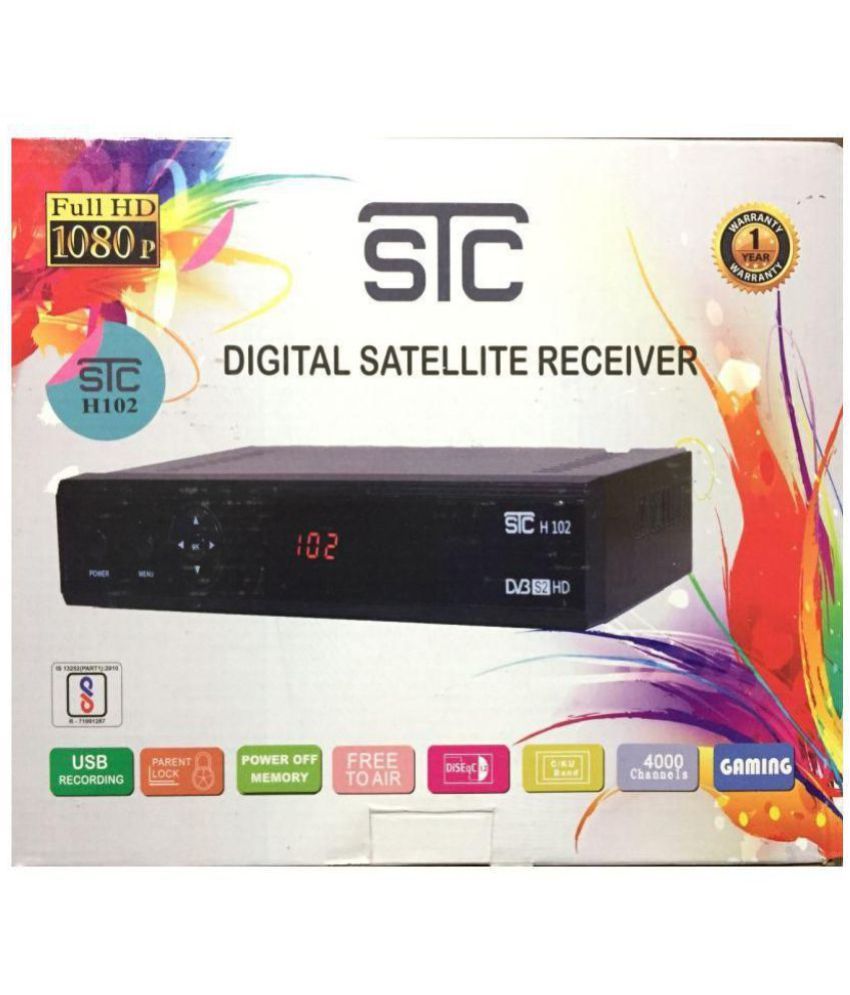 Buy STC Free To Air Set Top Box (H102) Streaming Media Player Online