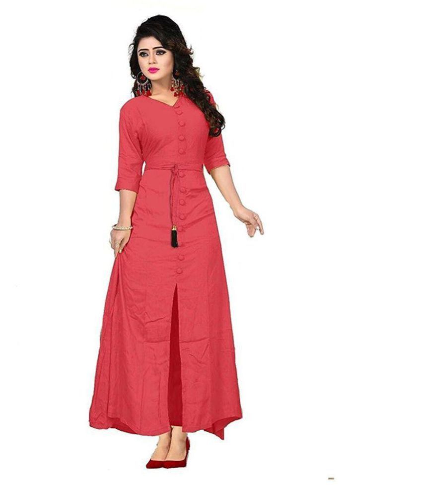 anarkali cotton kurti