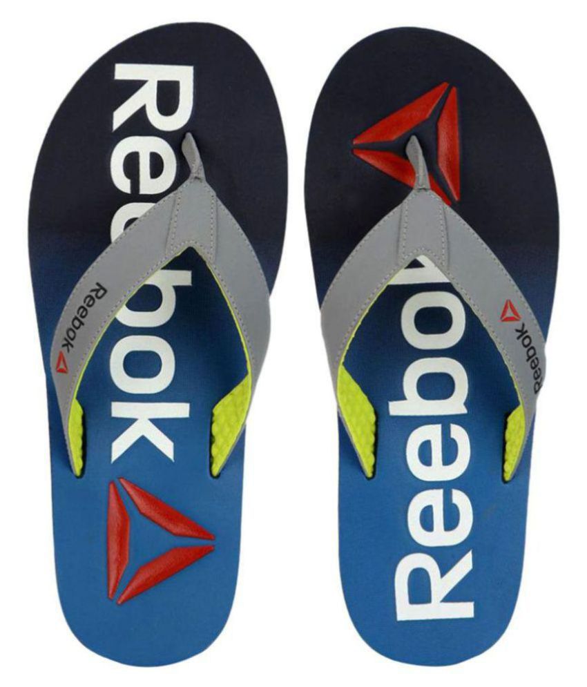 Reebok Gray Thong Flip Flop Price in India- Buy Reebok Gray Thong Flip ...
