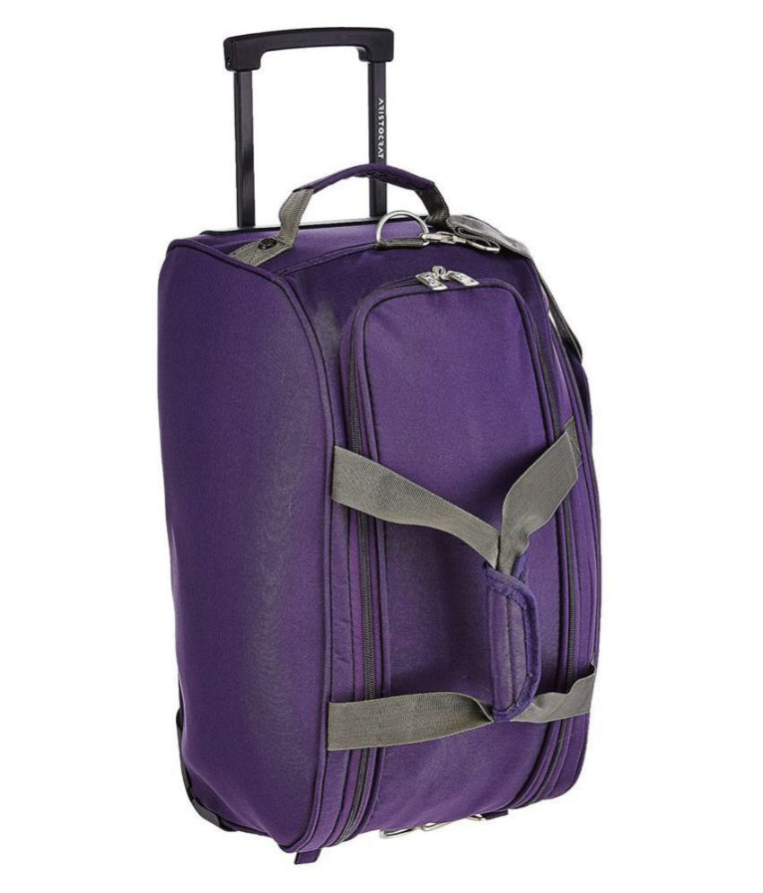 Aristocrat Purple Solid Duffle Bag - Buy Aristocrat Purple Solid Duffle ...