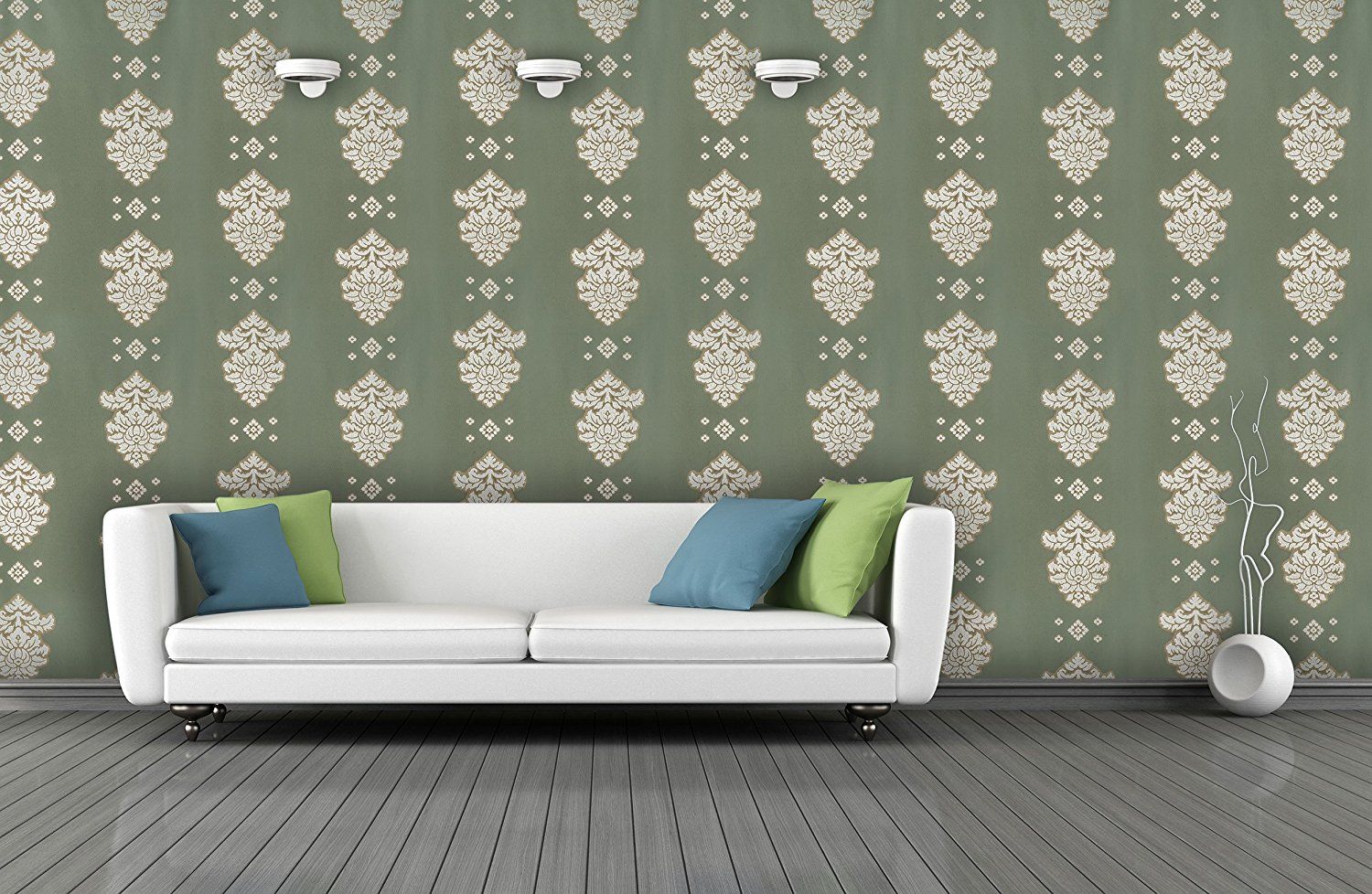 Paper Processor Washable Vinyl Coated Imported Metallic Wallpaper-W385 Covers Approximately 50 Square. Feet. (L x W x H): 1000 cm x cm x 1 cm : Buy Paper Processor Washable Vinyl Paper Processor Washable Vinyl Coated Imported Metallic Wallpaper-W385 Covers Approximately 50 Square. Feet. (L x W x H): 1000 cm x cm x 1 cm : Buy Paper Processor Washable Vinyl