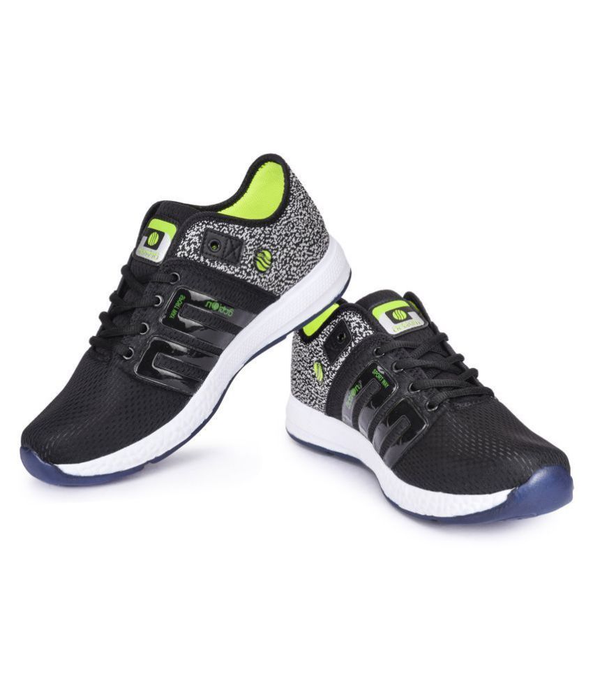 action dotcom black shoes