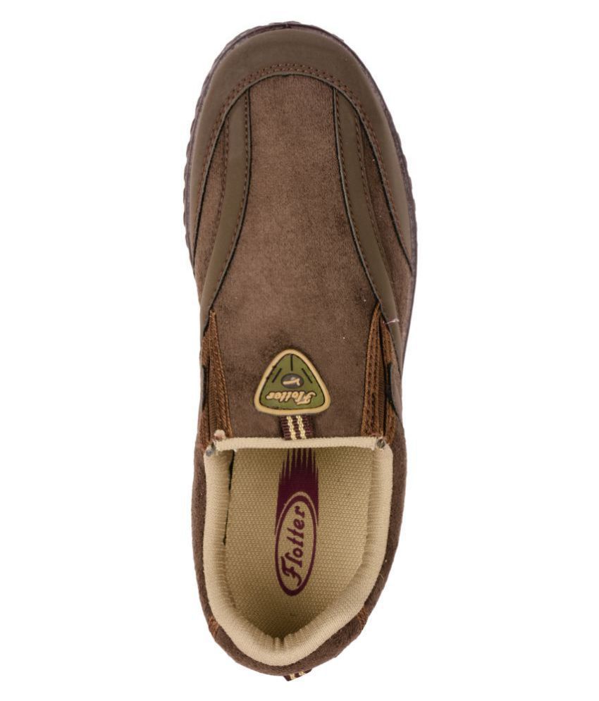 action shoes brown colour