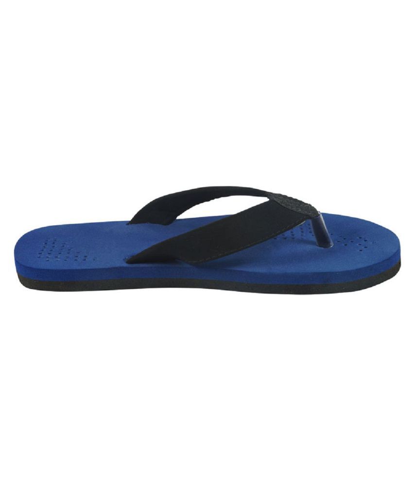 Doctor choice MCR401BLUE10 Blue Leather Slippers Price in India Buy