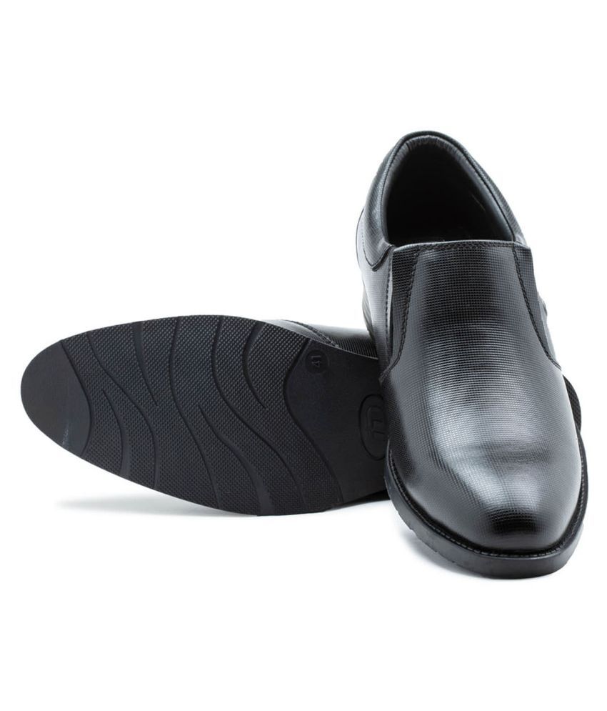 ID Derby Genuine Leather Black Formal 