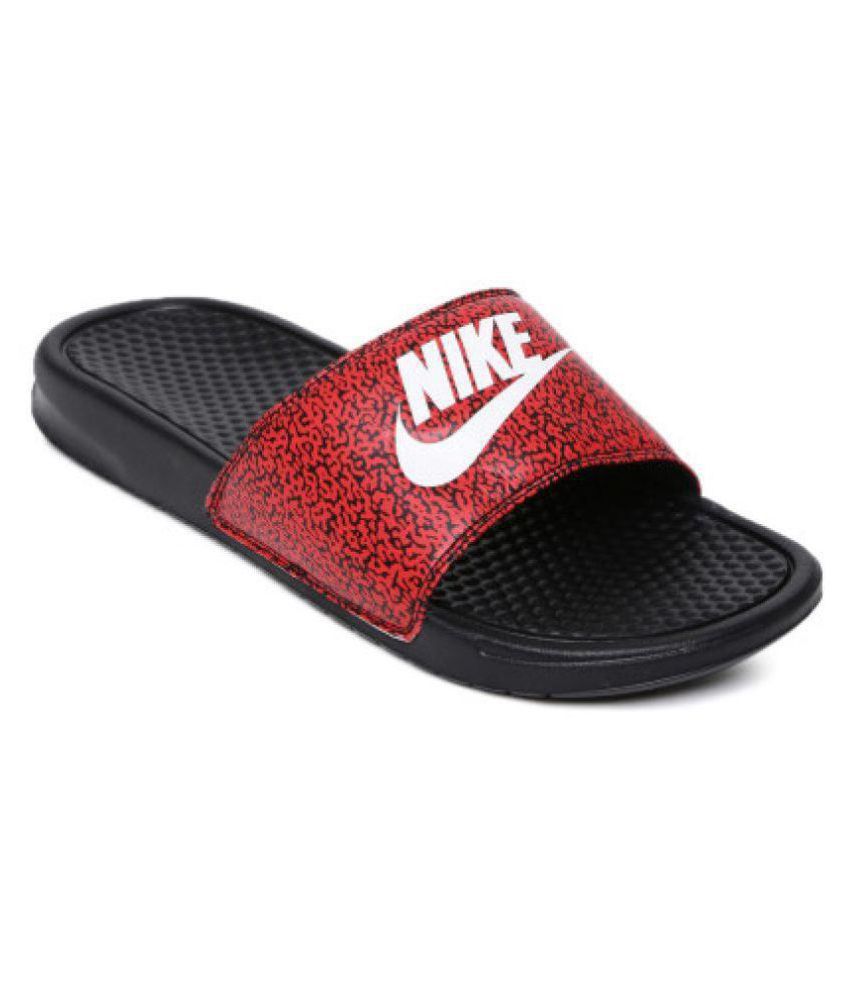 Nike BENASSI JDI Black Slide Flip flop 