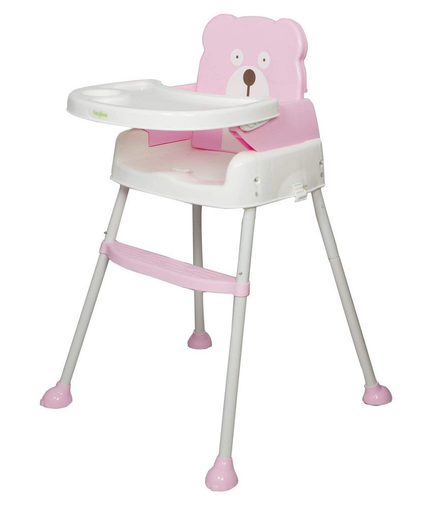 Baybee 5 In 1 Smart And Convertible High Chair Baby Feeding Baybee 5 In 1 Smart And Convertible High Chair Baby Feeding Pink